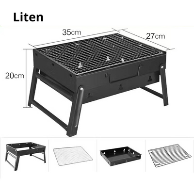 Portabel Utomhusgrill – Liten & Stor modell