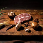 Skärbräda i ändträ – Premium valnötsträ, 36 x 24 x 2,5 cm