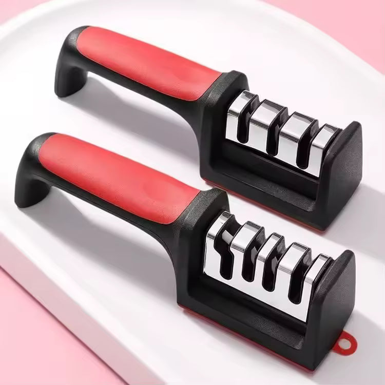 Knivslip 4-stegs – Multifunktionell med saxslip & halkfri bas