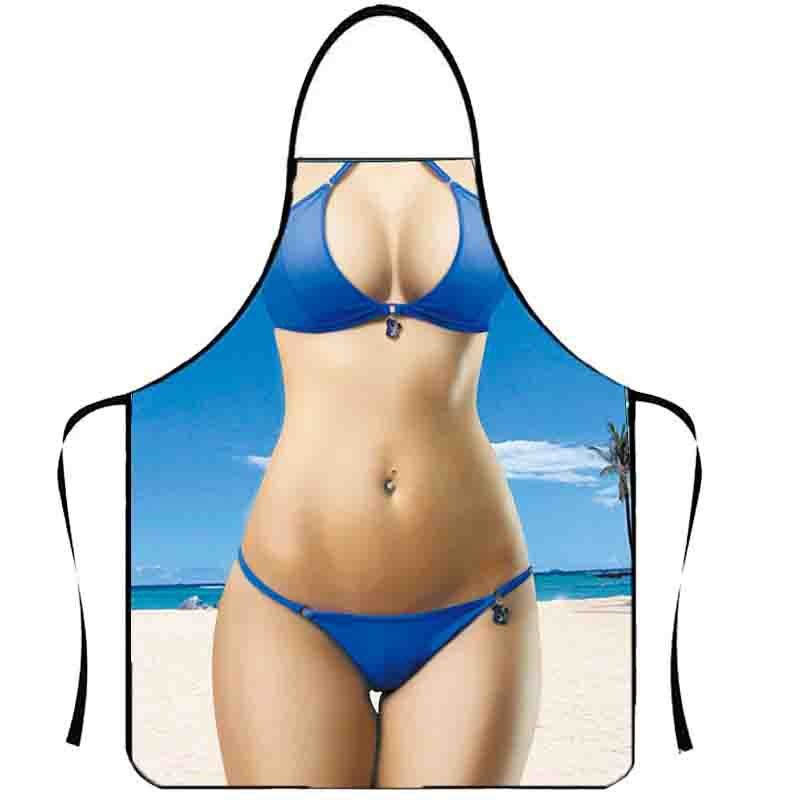 Förkläde - Kvinna i bikini